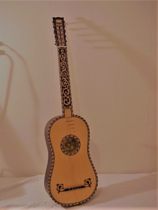 Baroque guitar in the Voboam style 